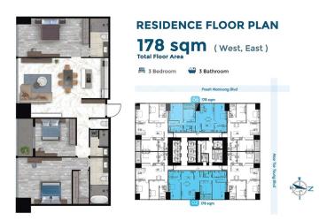 J Tower 3 Phnom Penh floor plan 3