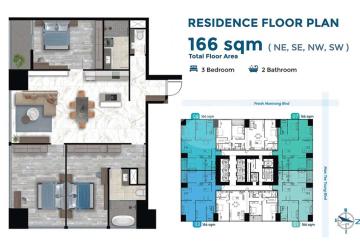 J Tower 3 Phnom Penh floor plan 2