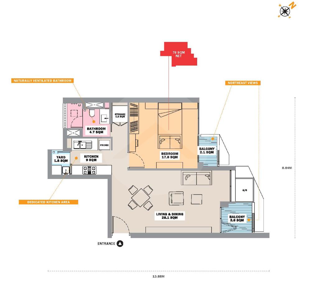 ODOM Phnom Penh floor plan 4