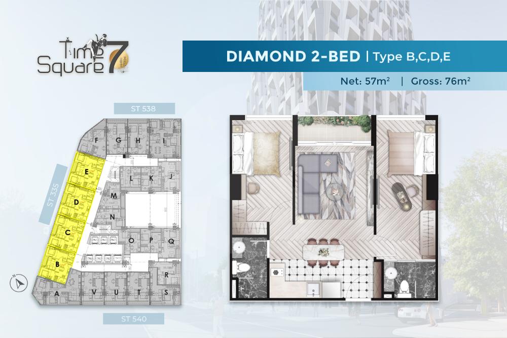 Time Square 7 floor plan 5
