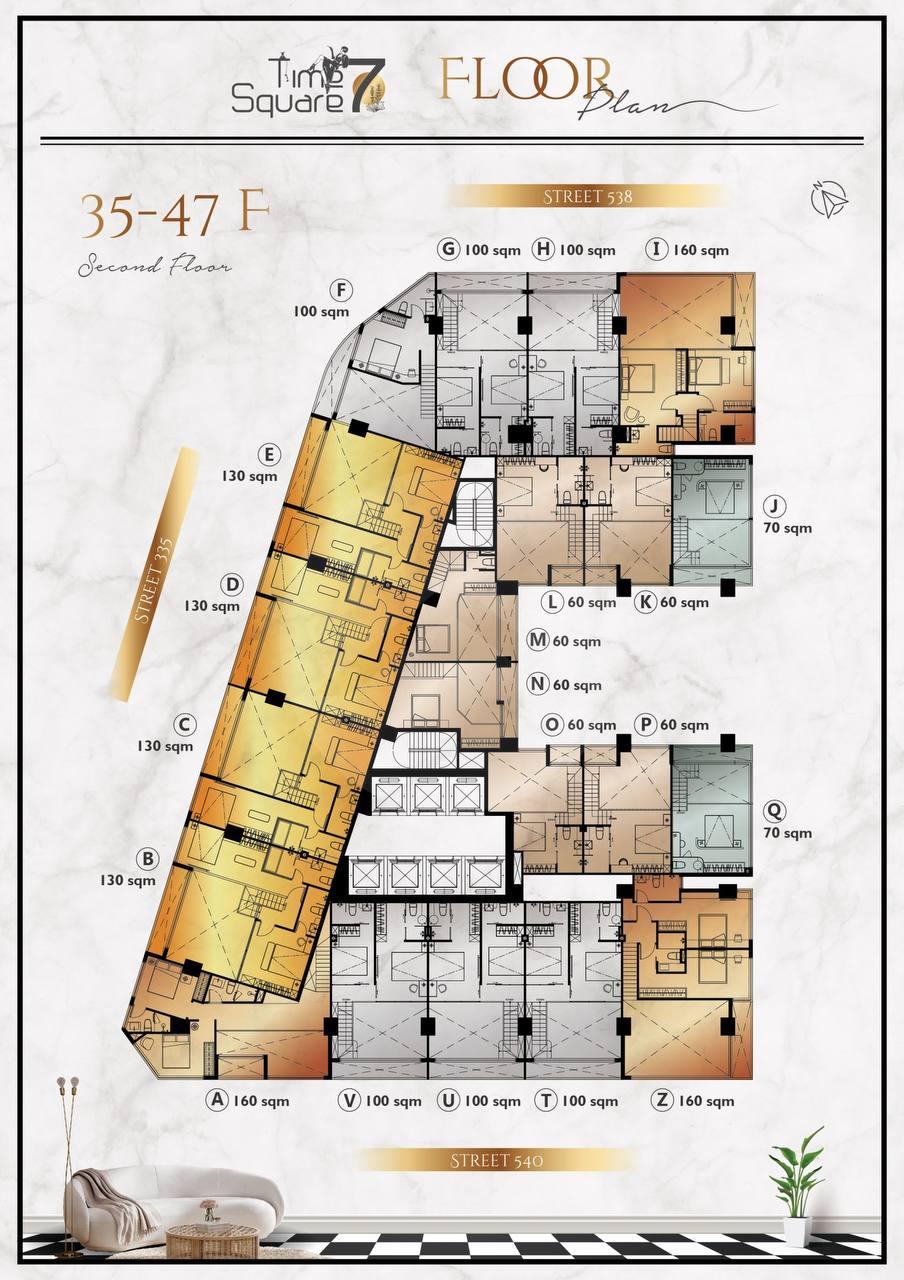 Time Square 7 floor plan