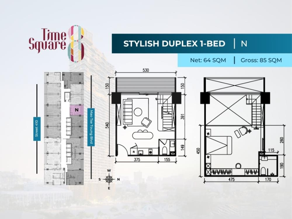 Time Square 8 floor plan 8 Time Square 8 floor plan 8
