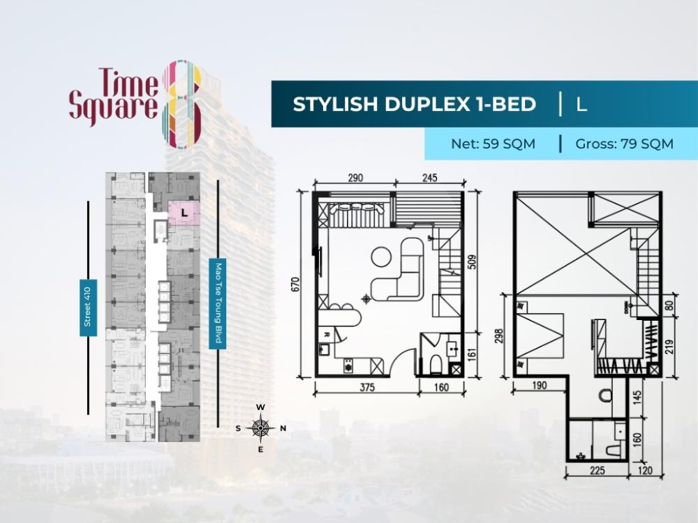 Time Square 8 floor plan 14 Time Square 8 floor plan 14