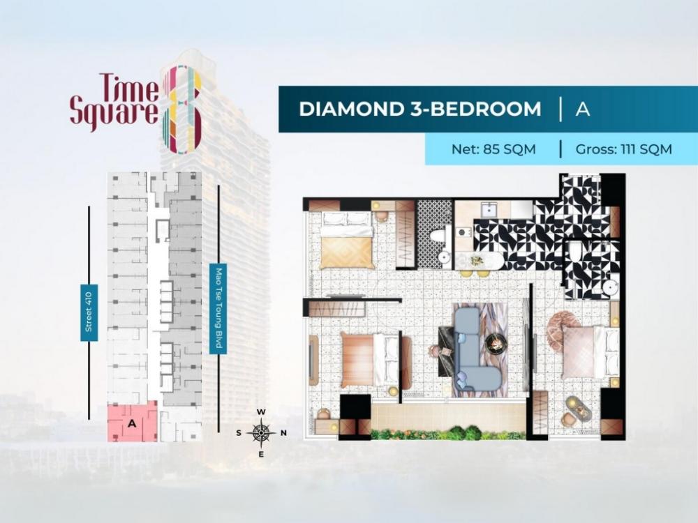 Time Square 8 floor plan 10 Time Square 8 floor plan 10