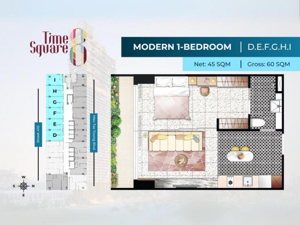 Time Square 8 floor plan 16 Time Square 8 floor plan 16