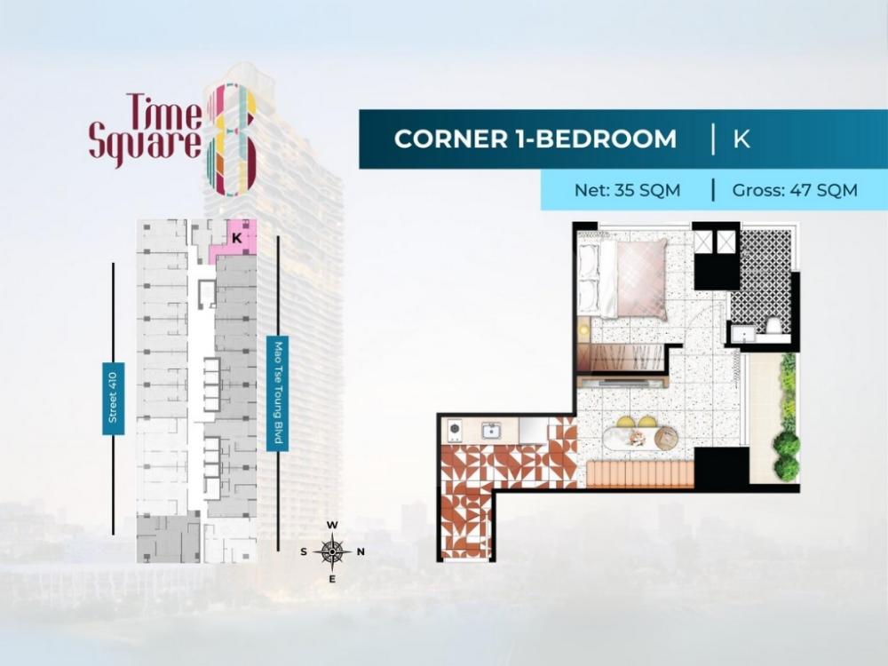 Time Square 8 floor plan 25 Time Square 8 floor plan 25