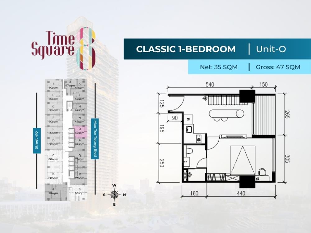 Time Square 8 floor plan 37 Time Square 8 floor plan 37