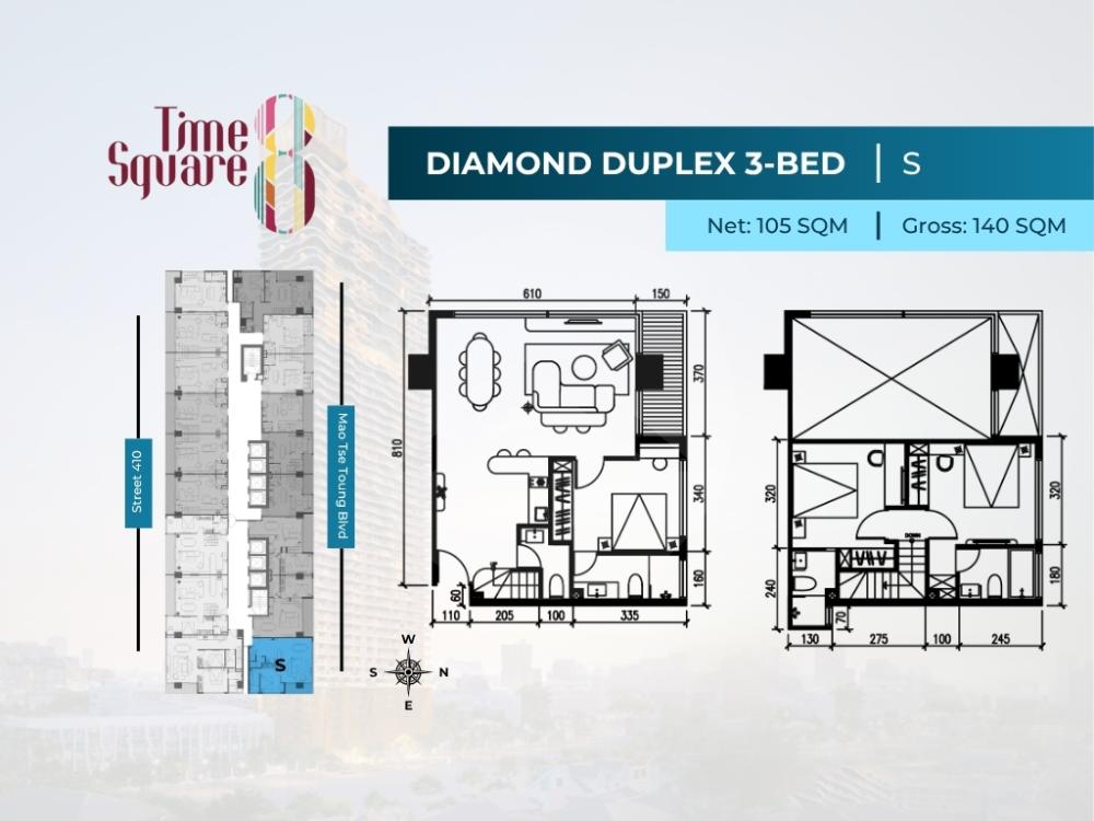 Time Square 8 floor plan 49 Time Square 8 floor plan 49