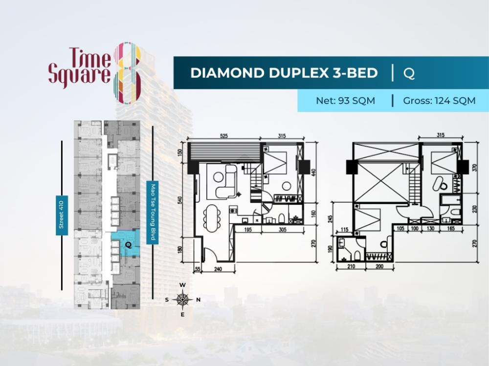 Time Square 8 floor plan 50 Time Square 8 floor plan 50