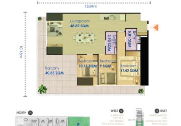 G.A.T.O Tower floor plan 3