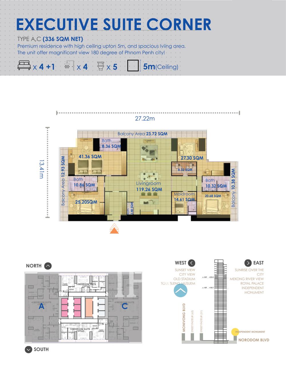 G.A.T.O Tower floor plan 4