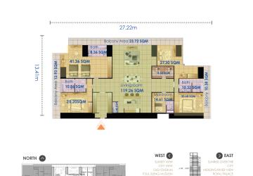 G.A.T.O Tower floor plan 4