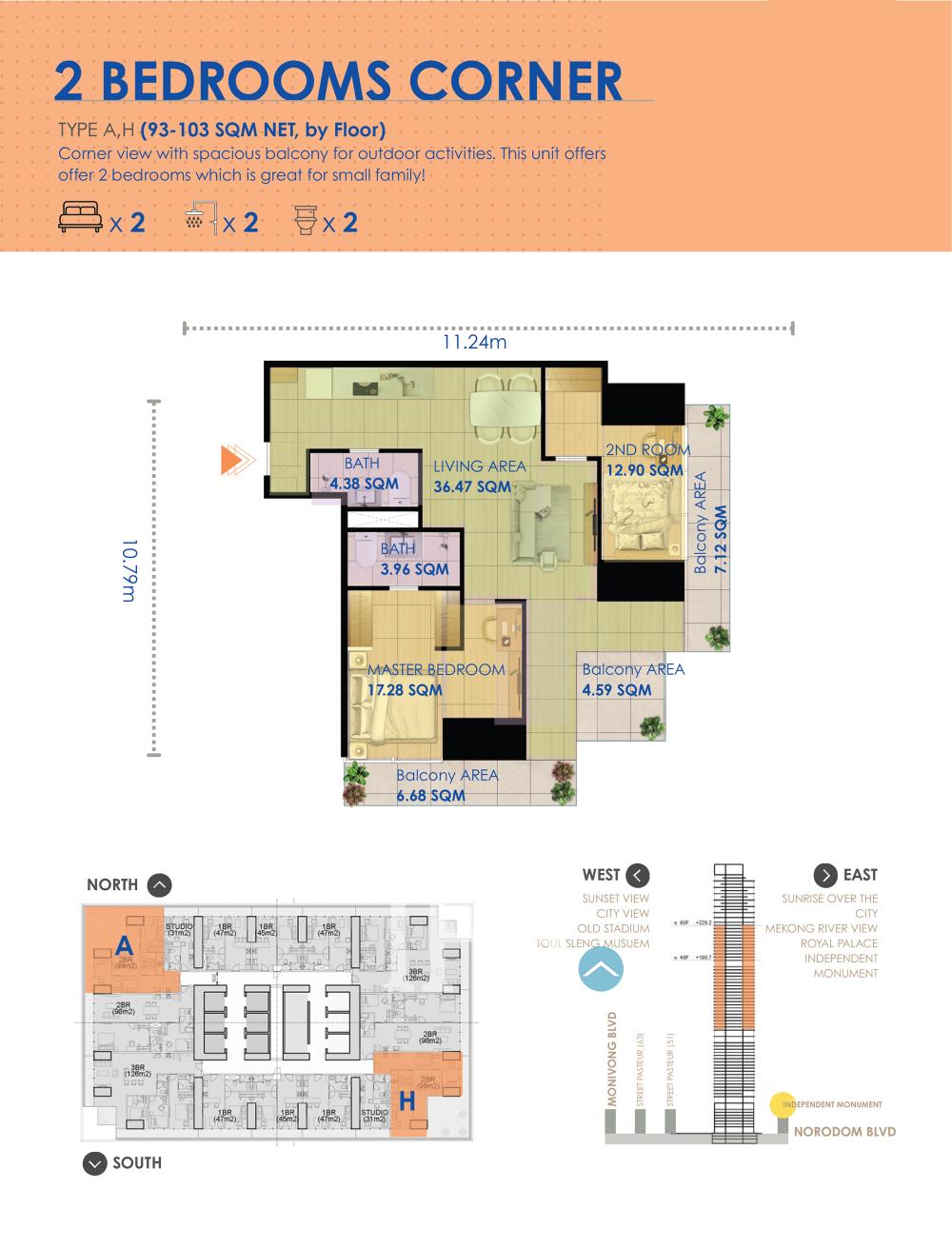 G.A.T.O Tower floor plan 5