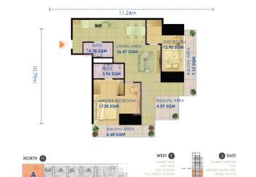 G.A.T.O Tower floor plan 5