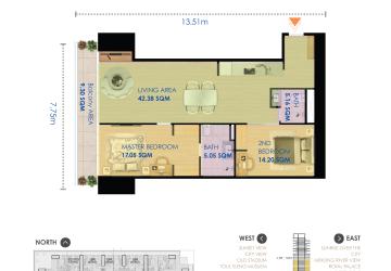 G.A.T.O Tower floor plan 6