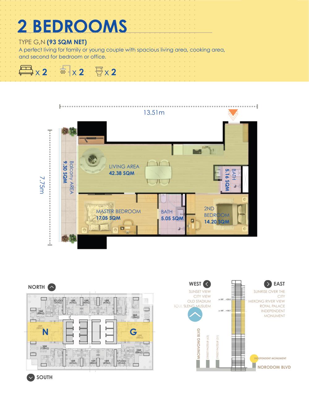G.A.T.O Tower floor plan 6