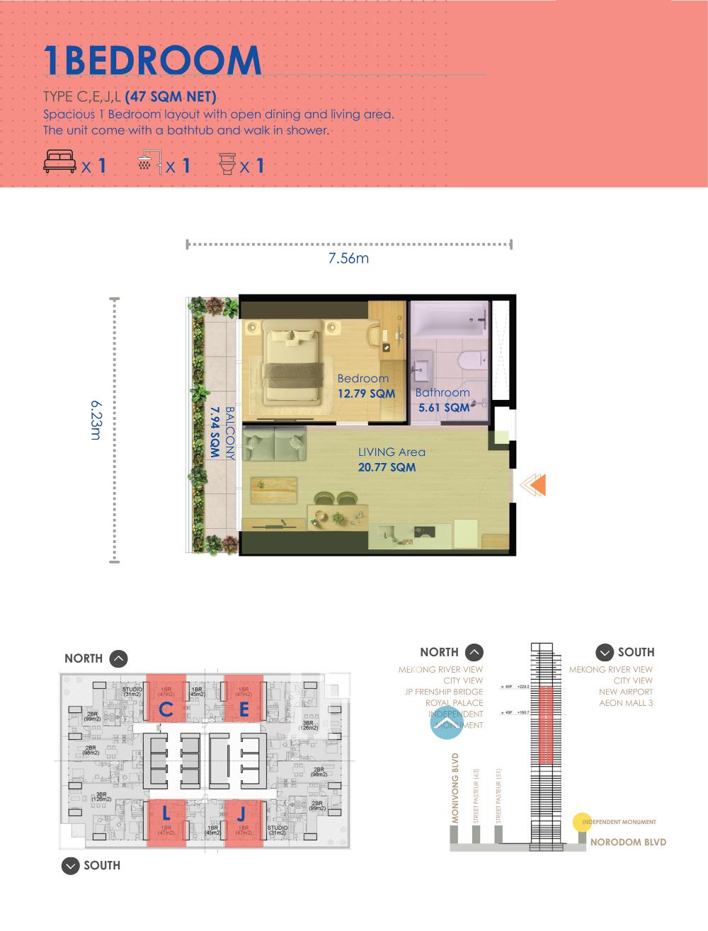 G.A.T.O Tower floor plan 8