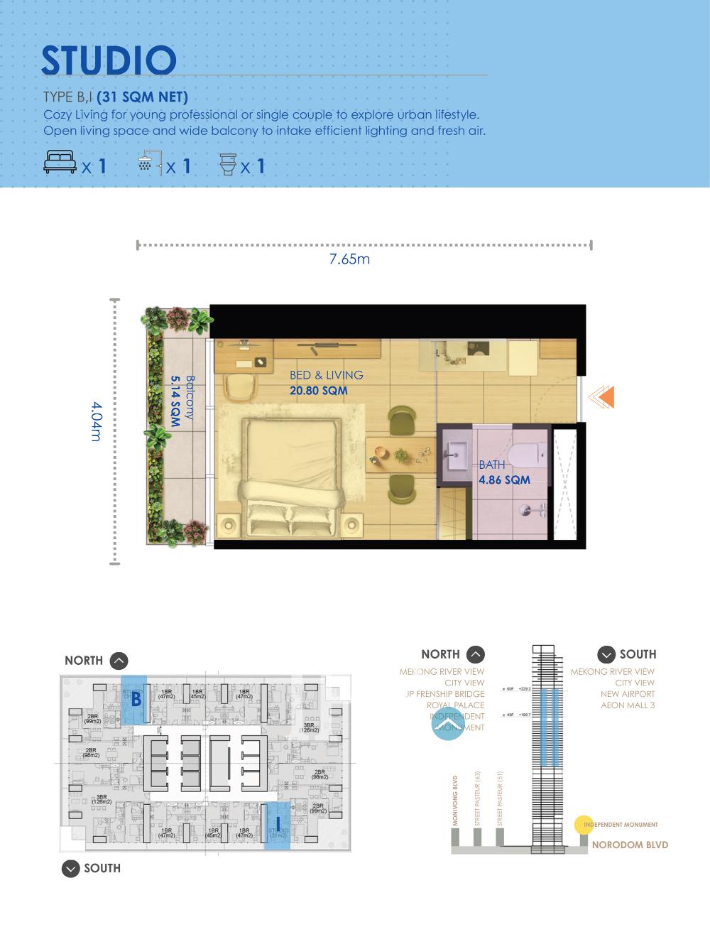 G.A.T.O Tower floor plan 9